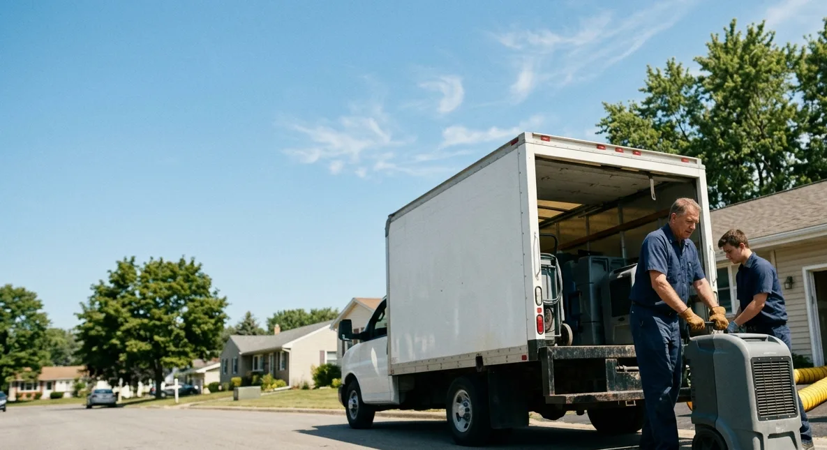 Water Damage Cleanup in Shullsburg, WI near me